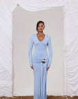 CHELLE MAXI DRESS IN BABY BLUE