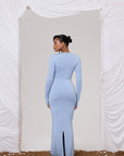 CHELLE MAXI DRESS IN BABY BLUE