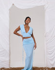 NARAYA CO-ORD IN BABY BLUE