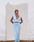 NARAYA CO-ORD IN BABY BLUE