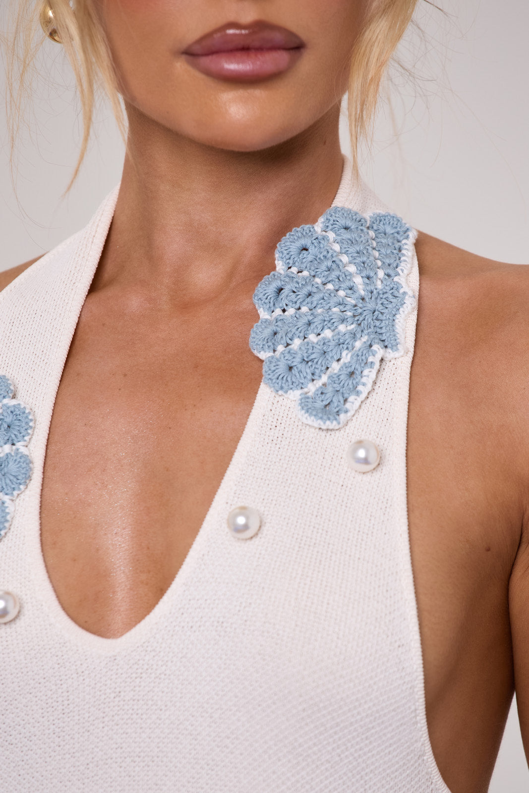 ANA CROCHET MAXI | OFF WHITE