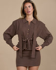 LORI CARDIGAN | MOCHA