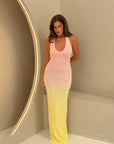 LARISSA MAXI | BLUSH LEMON OMBRE