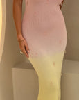 LARISSA MAXI | BLUSH LEMON OMBRE