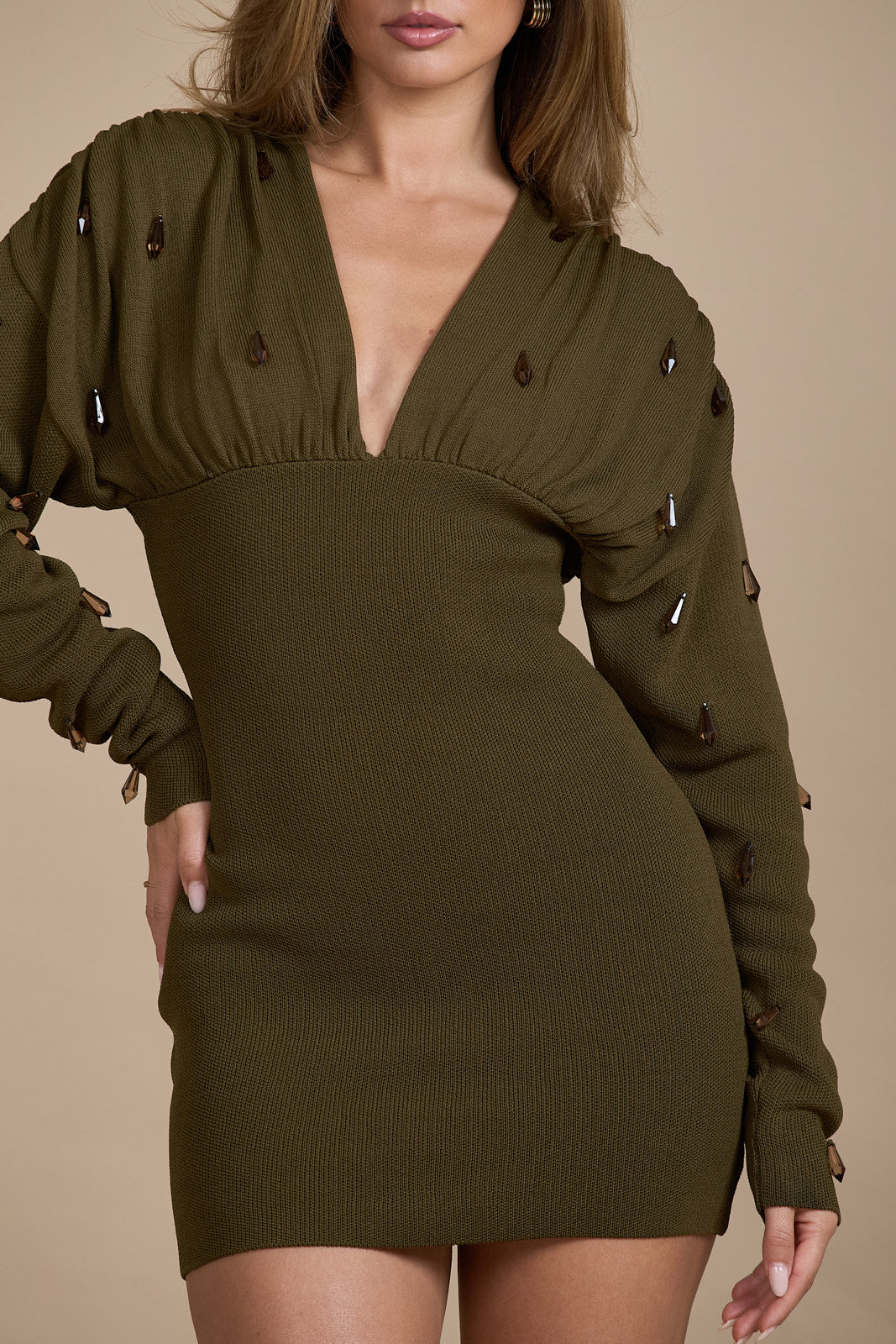 RHIANNA MINI DRESS | OLIVE