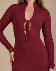 SASHA MAXI DRESS | WINE