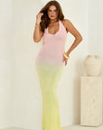 LARISSA MAXI | BLUSH LEMON OMBRE
